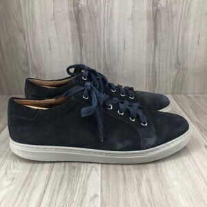 Peter Millar Sneakers Mens 12M Crown Blue Suede Lace Up Shoes